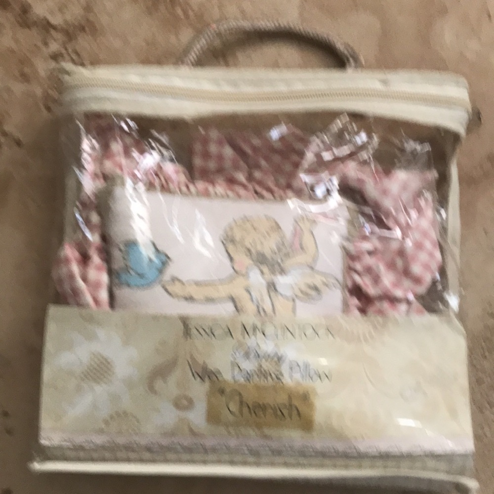 Jessica McClintock Angle Baby Wee Darling Pillow “Cherish”